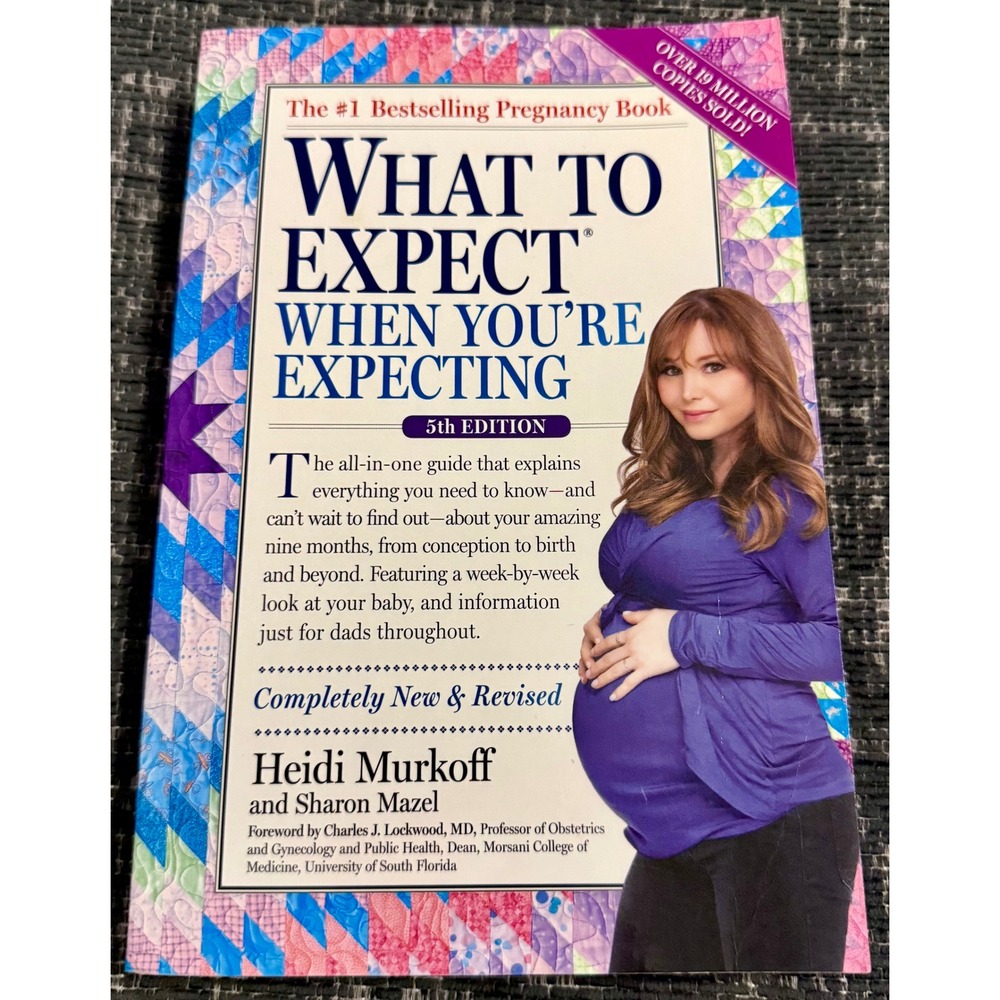 Workman What To Expect When Youre Expecting 5th Edition Excellent Pregnancy Book